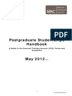 MRC Postgraduate Handbook