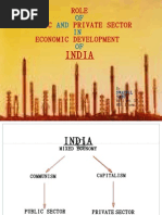 Download Role of Public and Private Sector in Economic Development of India by Aseem1 SN25775374 doc pdf