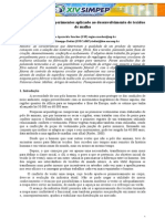 Planejamento de Experimentos Aplicado Ao Desenvolvimento de Tecidos de Malha