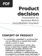 Product Decision All Chapter