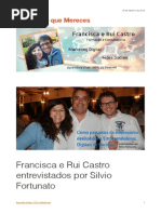 Francisca e Rui Castro Entrevistados Por Silvio Fortunato