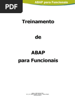Treinamento de ABAP Para Funcionais