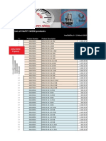 HAPPY WEEK_List of Products_March 2015