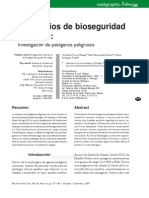 Articulo Bioseguridad Lara-Villegas Nivel 3 y 4