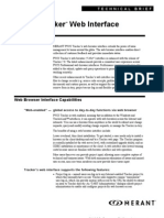 Merant  PVCS - Tracker Web Interface TB