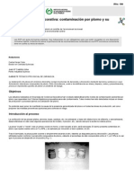 NTP 194 Cerámica Decorativa Contaminación Por Plomo y Su Control Ambiental (PDF, 315 Kbytes)