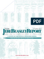 The Jere Beasley Report Oct. 2004