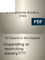 A Compromise Avoids A Crisis