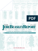 The Jere Beasley Report Apr. 2005