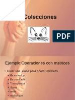 Ejemplo Coleccion Matrices