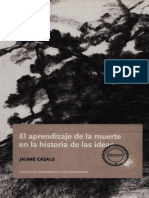 Casals Jaume - El Aprendizaje de La Muerte en La Historia de Las Ideas PDF