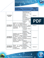 Cronograma de Actividades