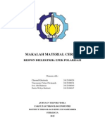 Respon Dielektrik- Efek Polarisasi