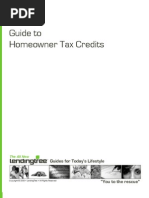 Download Home Owner Tax Credit Guide by Lending Tree SN25779689 doc pdf
