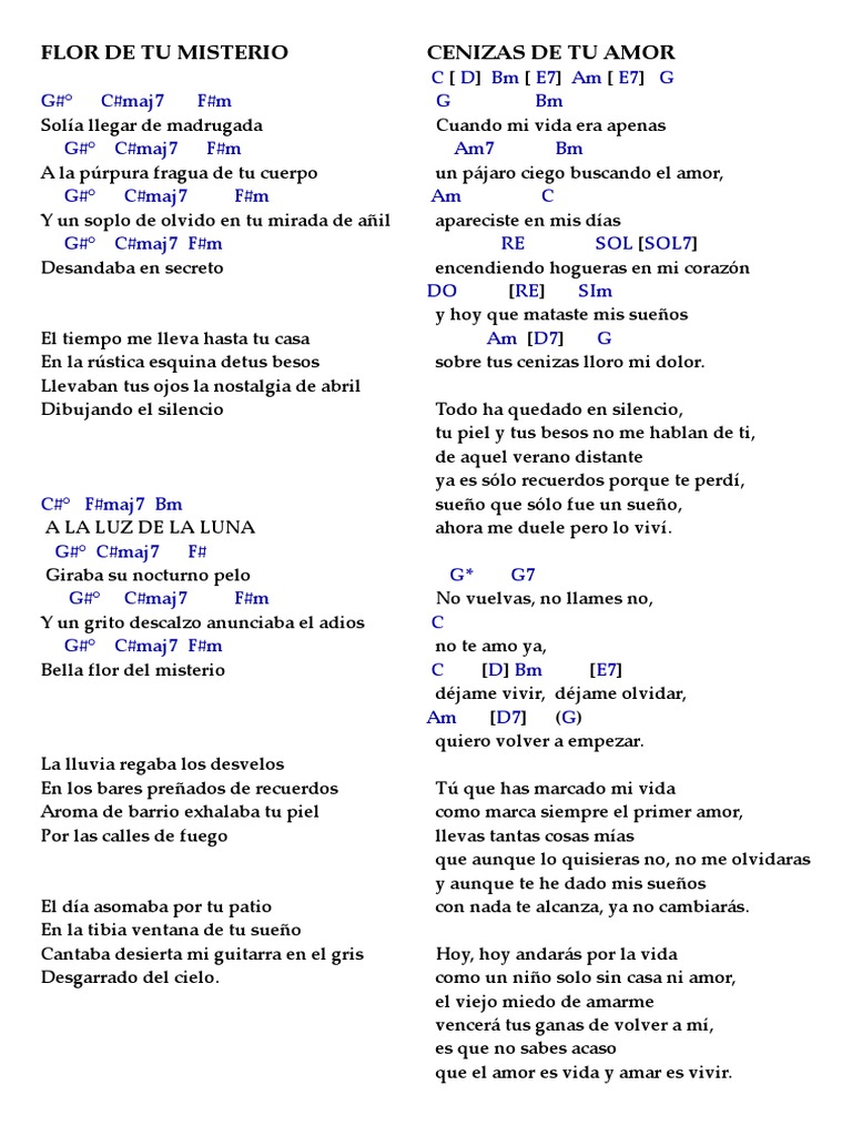 Zambas Románticas: Letras y Acordes | PDF | Naturaleza | Entretenimiento  (general), image size:768x1024
