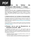 Diagnóstico de Hardware HP para Windows | PDF | Microsoft Windows | Bios
