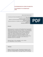 Crime, Violência e Responsabilidade Na Clínica Psicanalítica