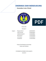 Makalah Saling Menerima Dan Mendukung