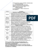 Cronograma de Acticidades 2015