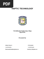 Download Haptic Technology by ananthadiga SN25782548 doc pdf