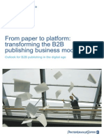 From Paper To Platform: Transforming The B2B Publishing Business Model