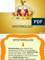 Epistemologi