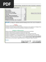 Equity Valuation Model perfect a