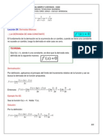 Derivadas de Funciones PDF