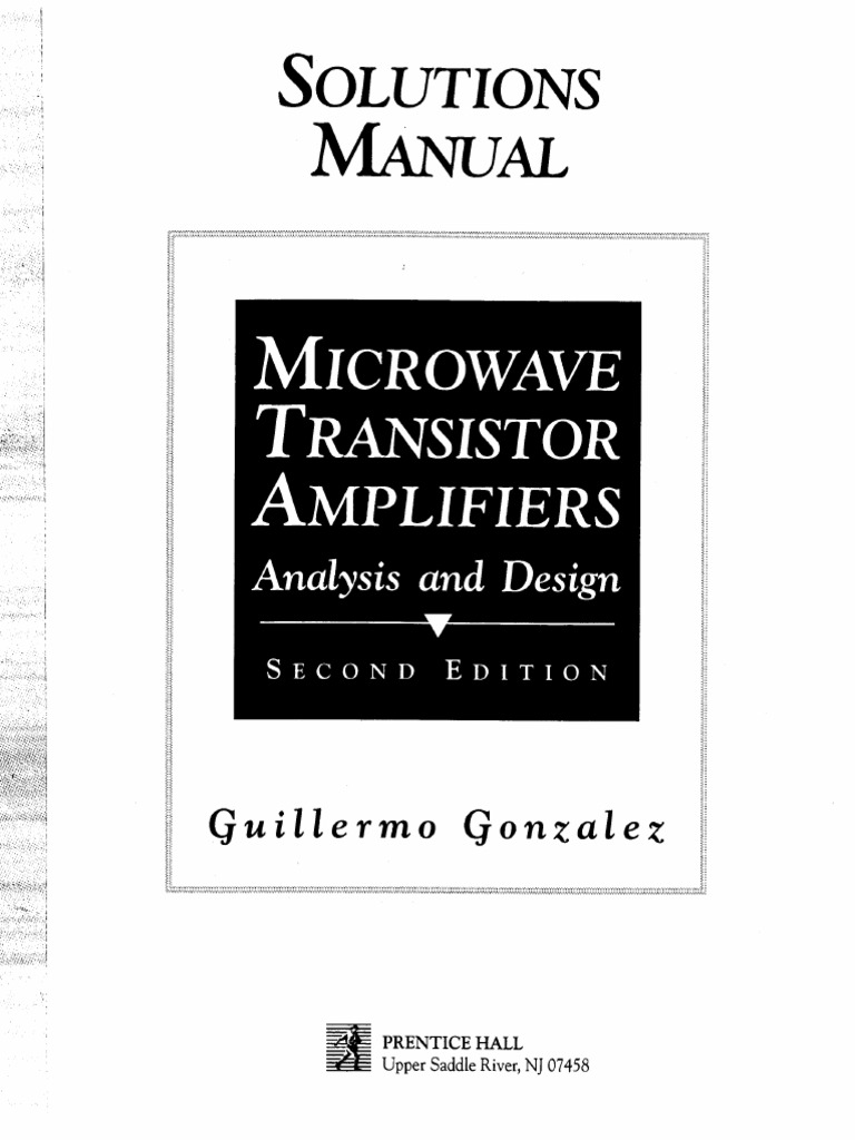 洋書 Microwave Transistor Amplifiers Amazon.com: Microwave Transistor Amplifiers: Analysis and Design