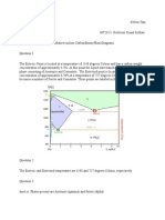 Worksheet on Iron‐Carbon Binary Phase Diagrams