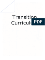Transition Curriculum .. Monash SDS