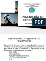 Ingeniería de Reservorios