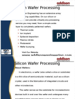 Addistion Engineering - Silicon Wafer Processing