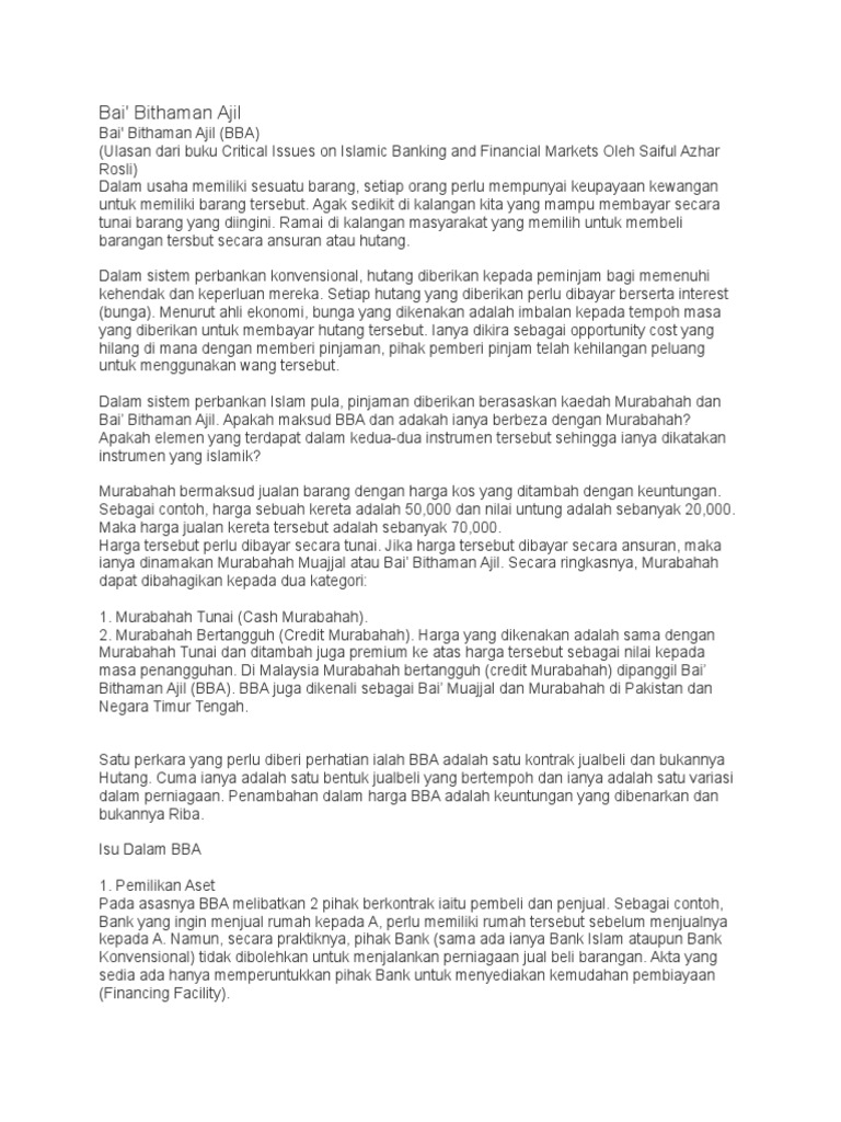 Baiu0027 Bithaman Ajil  PDF