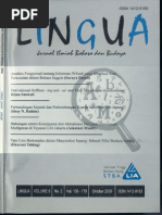 Download LINGUA STBA LIA Vol 8 No 2 2009 by PPM STBA LIA Jakarta SN257842405 doc pdf