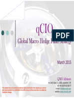 qCIO Global Macro Hedge Fund Strategy - March 2015