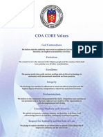 COA Core Values