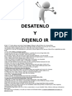 Desatenlo y Dejenlo Ir Notas