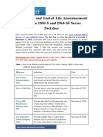 End-Of-Sale and End-Of-Life Announcement For Cisco 2960-S and 2960-SF Series Switches