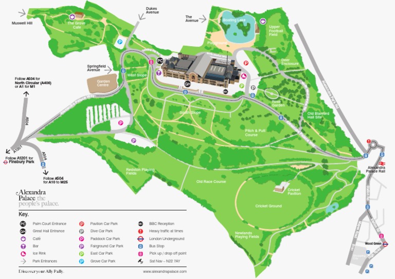 Alexandra Palace Visitor Guide | PDF | Travel