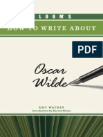 Bloom's How to Write About Oscar Wilde