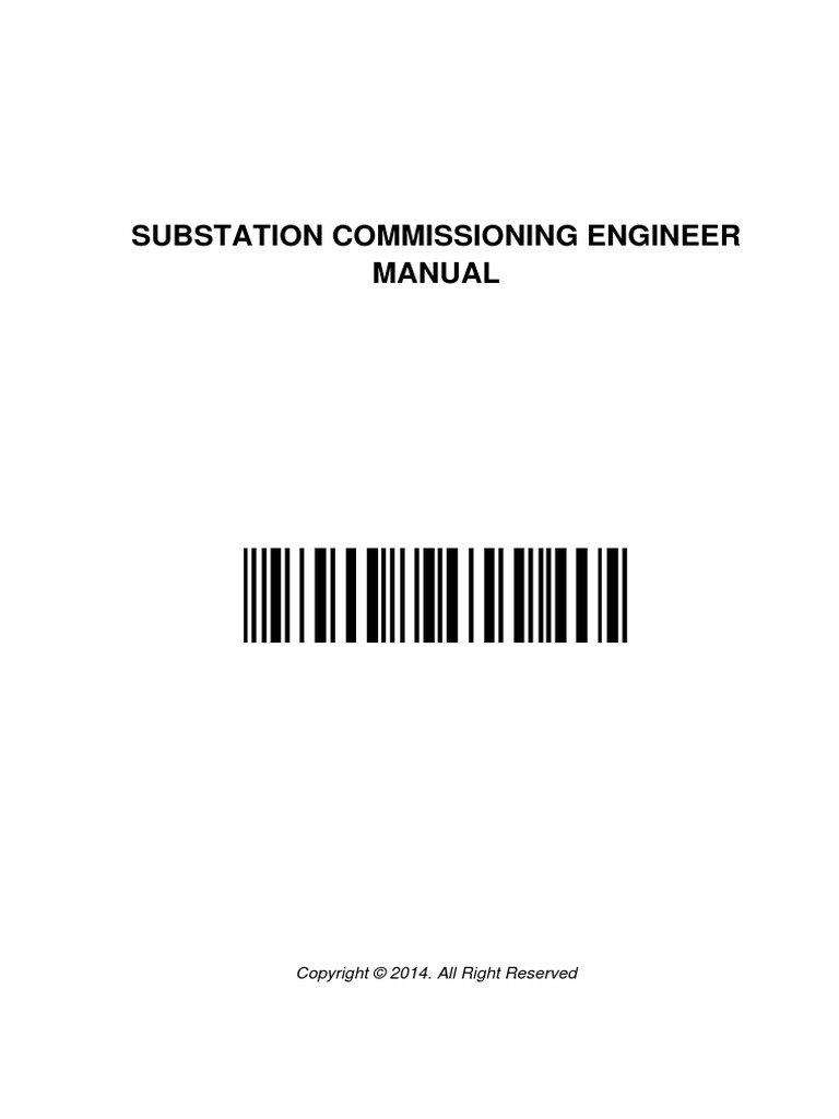 Substation Commissioning Engineer Manual | Electrical Substation |  Electrical Wiring