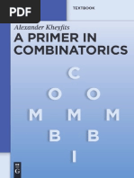 Download A Primer in Combinatorics - Alexander Kheyfitspdf by Silviu Boga SN257863788 doc pdf
