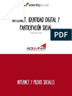 Internet, Identidad Digital y Participacion Social. ADEMNA