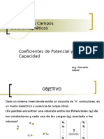 Coeficientes de Potencial y Capacidad