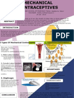 Poster Presentation On Mechanical Contraceptives