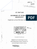 Handbook of hydraulic resistance-Idelcick (Ingles)