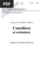 Consiliere Și Orientare - ADS Primar - Nivel 1 PDF