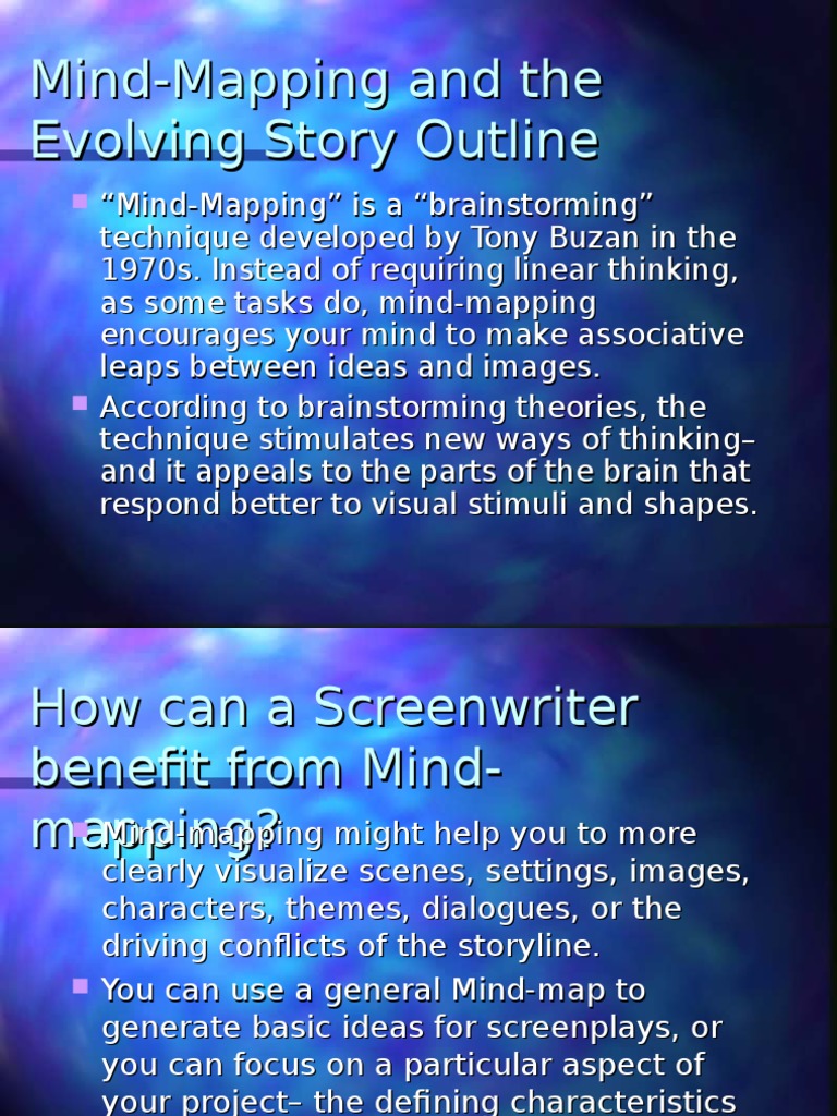 Mind Mapping for Screenwriters | PDF | Neuropsychology | Metaphysics Of ...