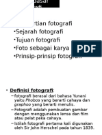 Ke-5a Teknik Fotografi Definisi